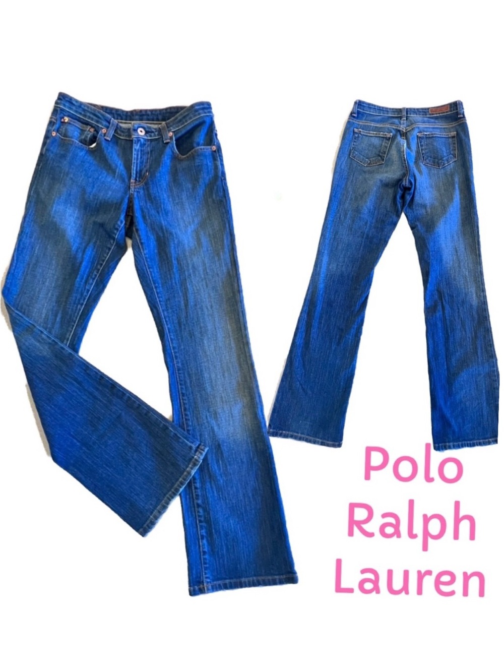 Vintage Polo Ralph Lauren Stretch Kelly Jeans Low Rise Women's Sz 6x34